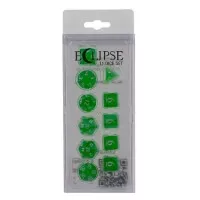 Ultra Pro Eclipse Acrylic 11 Dice Set - Lime Green