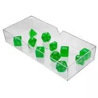 UltraPro Eclipse Acrylic RPG Dice Set (11ct) - Lime Green