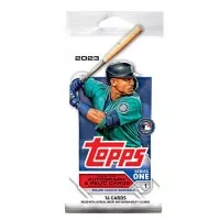 Balíček baseballových kartiček Topps 2023 MLB - Retail