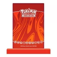 Zadní strana stojánku na kartu Pokémon