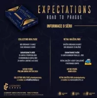 Hokejové karty Expectations Road to Prague collectors box