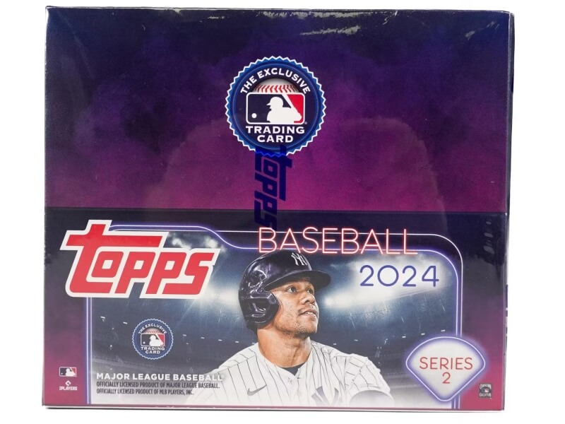 Veselý drak Baseballové kartičky MLB 2024 Topps Series 2