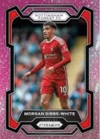 2023-2024 Panini Prizm Premier League Soccer International Hobby karta Morgan Gibbs-White